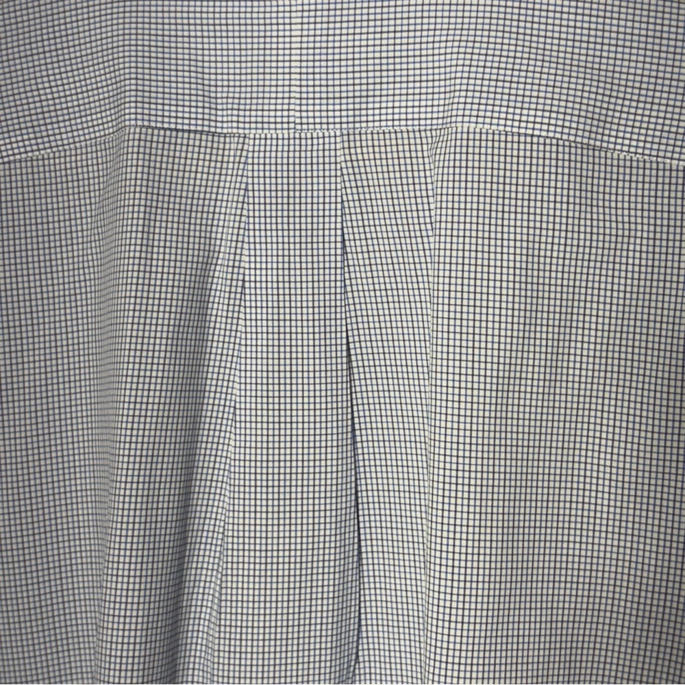 2/$20  Ralph Lauren Blue Dress Shirt Classic Gingham - Picture 9 of 10
